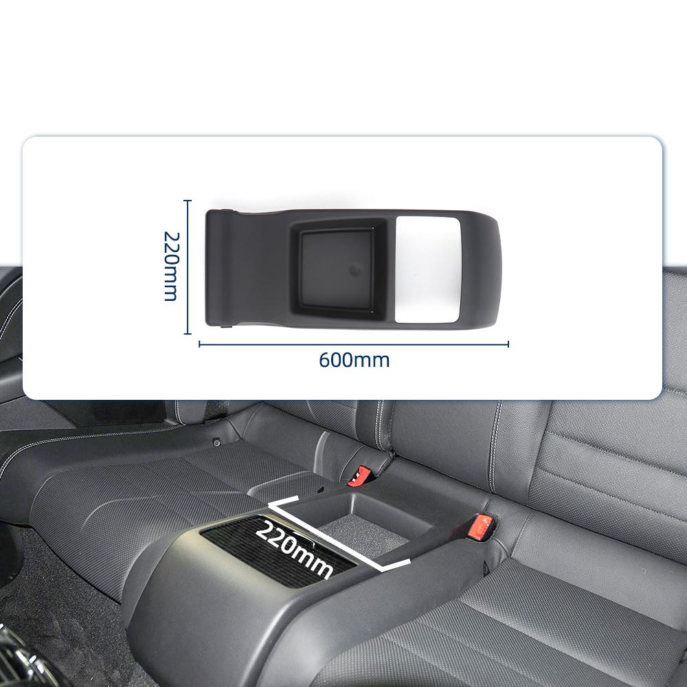 Rear Seat Center Armrest Cover Panel for Mercedes Benz C Class W204 and E Class W207 Coupe Cabrio 2007-2016 OE 2079202821