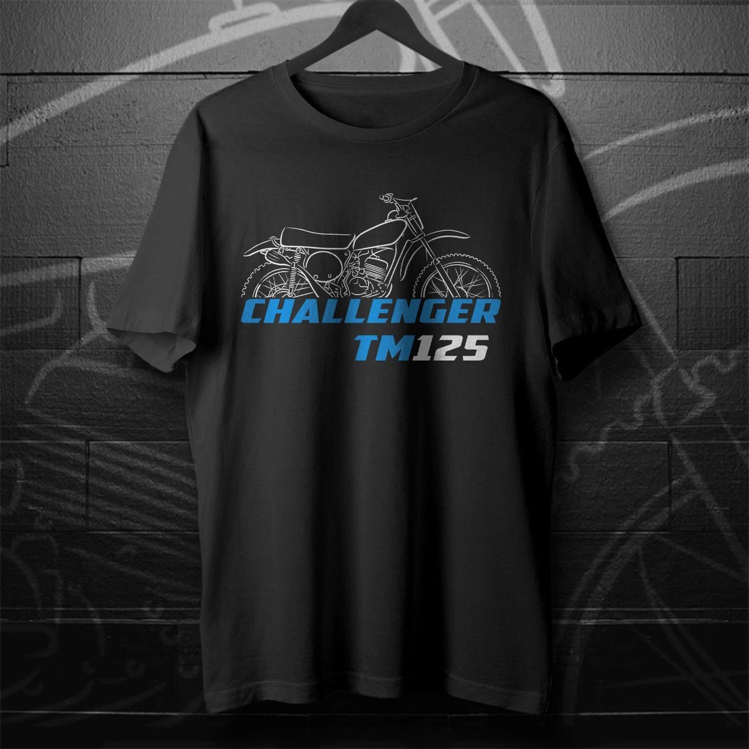 Suzuki TM125 Challenger 1973-1976 - Motorcycle T shirt for Riders S