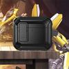 Armor Shockproof Case For Apple AirPods Pro 3 2 Air Pods 4 3 Earbuds Accessories Cover Keychain Switch Coque Capa Fundas