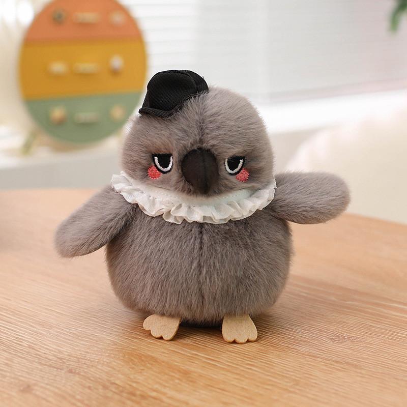 Jouet Peluche Bouquet d'Oiseaux Support Magnétique pour Épaule Pigeons Perroquets Cadeau Pour Femmes