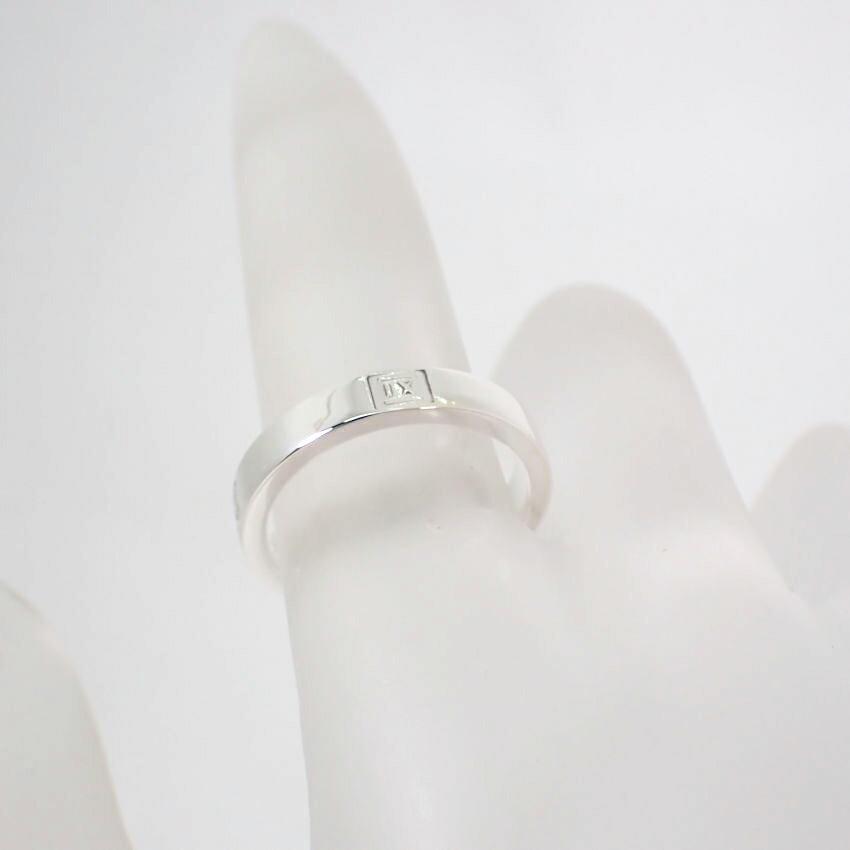 [Used] TIFFANY 925 Atlas Ring, Size 9, j69-8