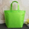 Reusable Non Woven Shopping Tote Bags Bright Colors For Grocery Errands Business Events