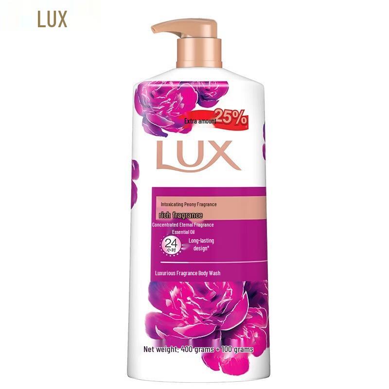 LUX Luxurious Peony Scent Shower Gel
