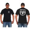 Tricou Negru cu Mânecă Scurtă și Logo Dodge Ram pentru Bărbați JH Design