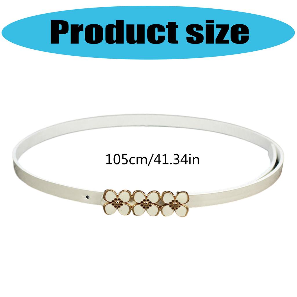 Elegant PU Leather Waistband Slim Waist Belt Girdle with Chic Buckle Design for Women In Multiple Color and Types