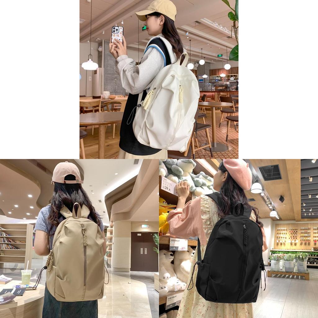 School Backpack For Middle School Students With Large Capacity And Air Cushion Straps For Education Use