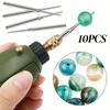 10 stuks Diamantboortjes 1,0 mm voor Glas Jade Keramiek Steen