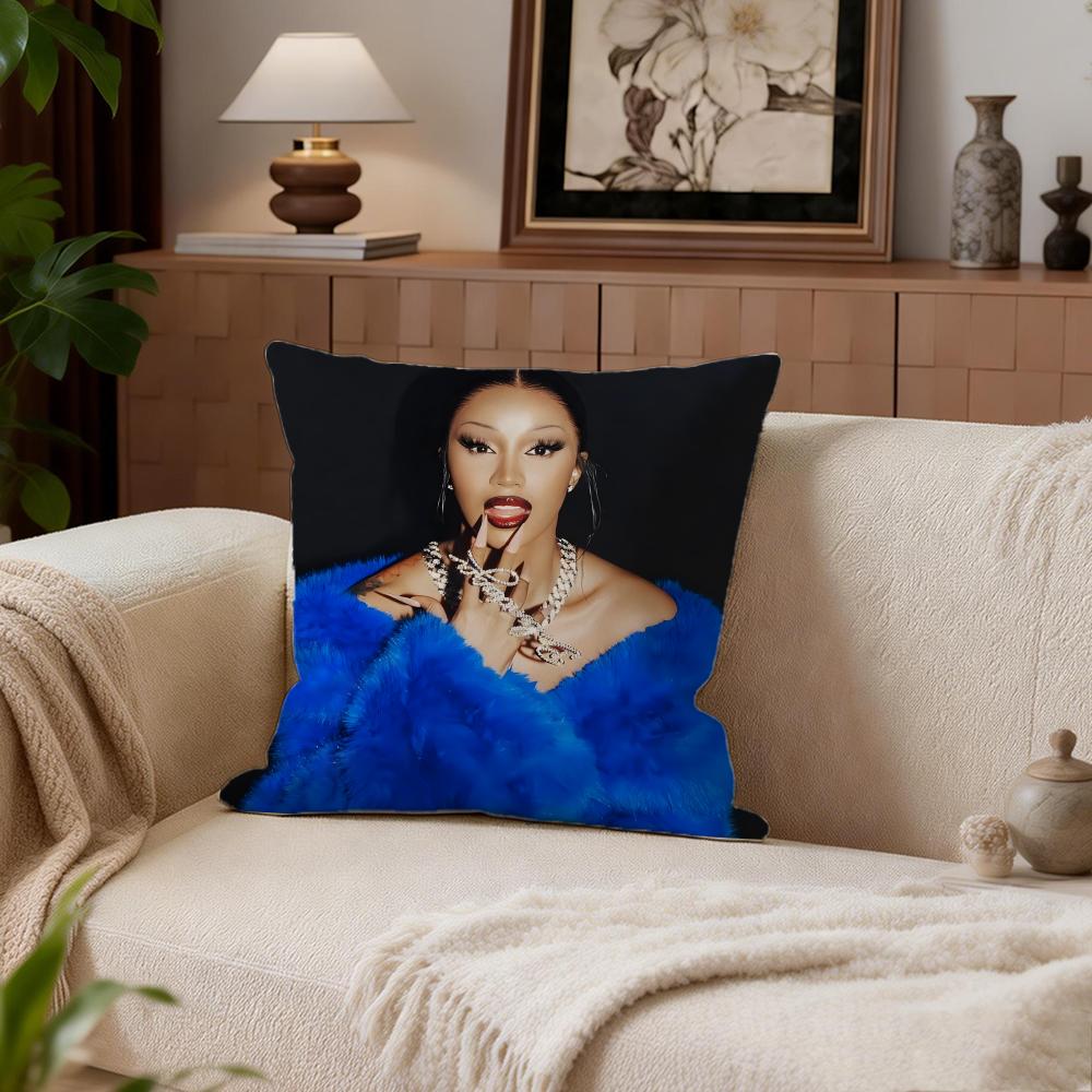·Bcardi B Cushion Cover Cushion Cover Set 4Pcs 50X50 45X45 40X40 Pillowcase Decorative Sofa Home Decor