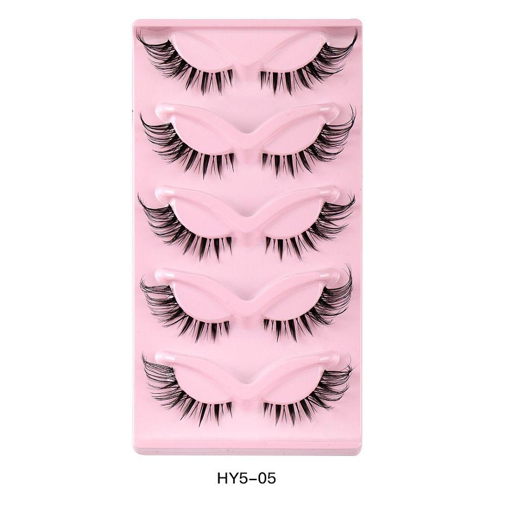 3D Artificial Fiber Women Beauty False Eyelashes Thick Long Eye Lashes Eye Extension Fox Eye