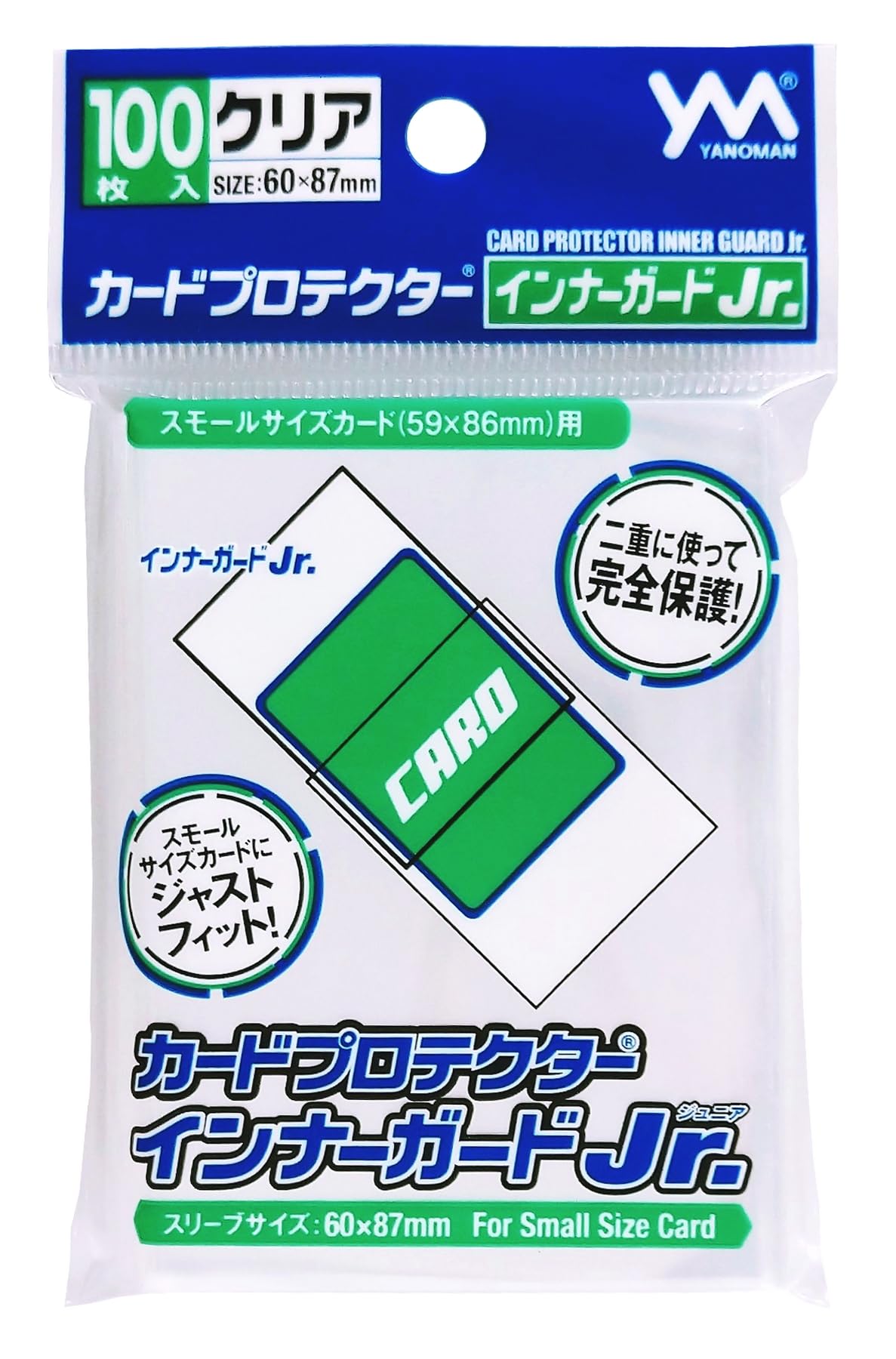 Bushiroad Yanoman Защитный карман для карт Внутренняя защита Прозрачный Jr.