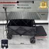 Chuangjing Pin Heavy-Duty Camping Cart with Dual-Use Table