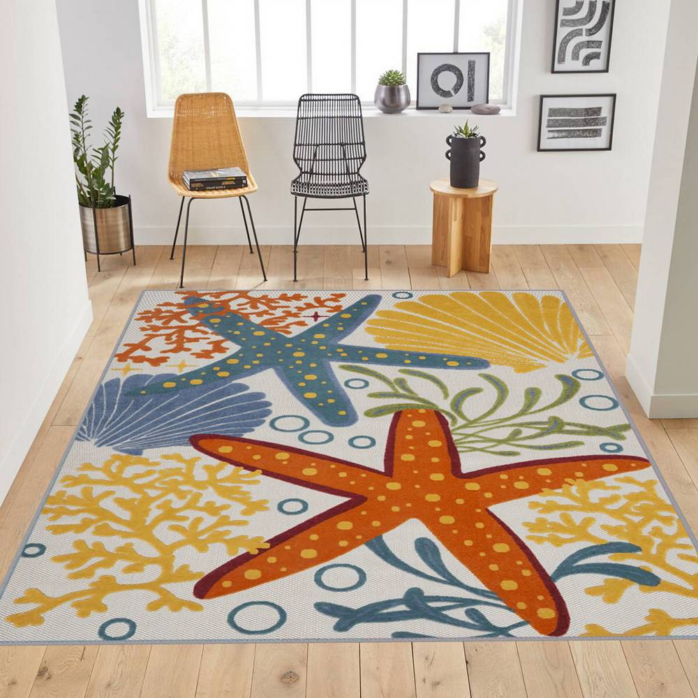 

Mosimoso Home RC1198 Ковер с принтом на подошве в горошек 50x80 cm