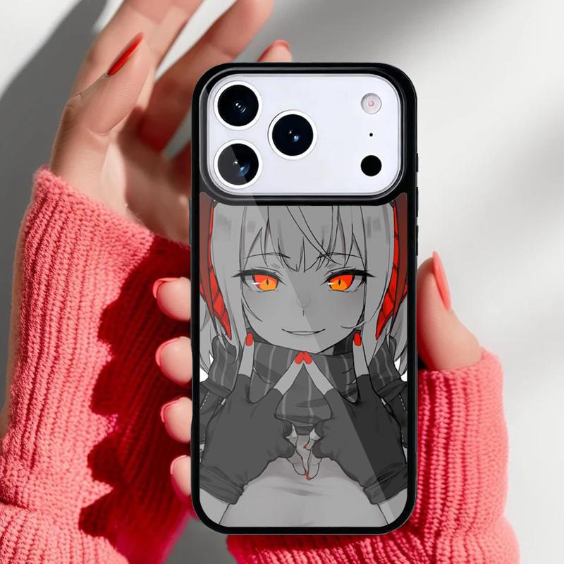 

W Arknights Girl Phone Case for iPhone 17 Air 16e 15 14 13 Pro Max Back Cover for 12 11 Pro Coque iPhone 12 Pro Max