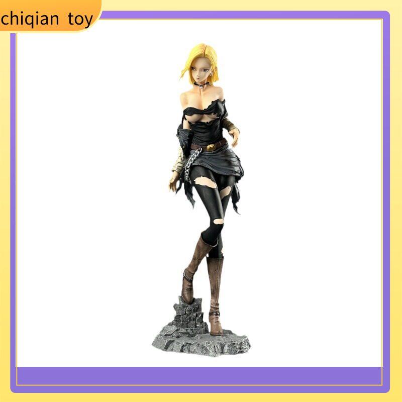 Seven Dragon Ball Man made 18 Face changing Hand made Girls Animation anime Cabinet Desktop Decoration Model