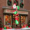 8 FT Weihnachts-Feier Aufblasbare Dekoration Weihnachts-Hänge-Aufblasartikel Weihnachts-Aufblasbarer Kletternder Weihnachtsmann