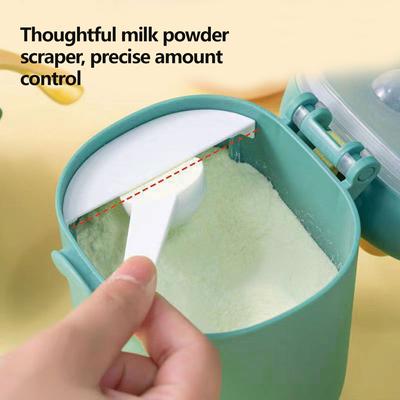 Children's Baby Food Milk Powder Box Double Sealed Moisture-proof Storage Jar Carry with You When You Go Out