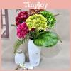 Simulated Colored Multi Hydrangeamacrophylla Artificial Bouquet For Decor Indoor