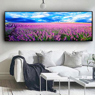 Natural Sunset Could Flower Plant Canvas Painting Landscape Posters and Prints Wall Art Pictures Living Room Home Decor No Frame