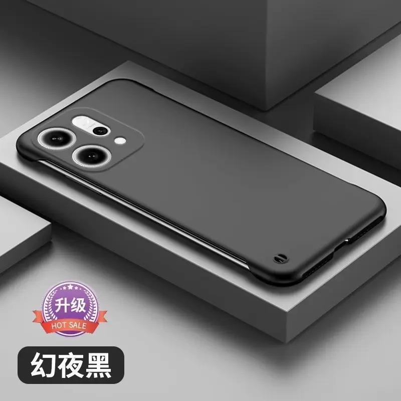 Applicable To Opporeno11pro Mobile Phone Case, Liquid Borderless Reno11 Anti-drop Case, Advanced Sense Hard Por.