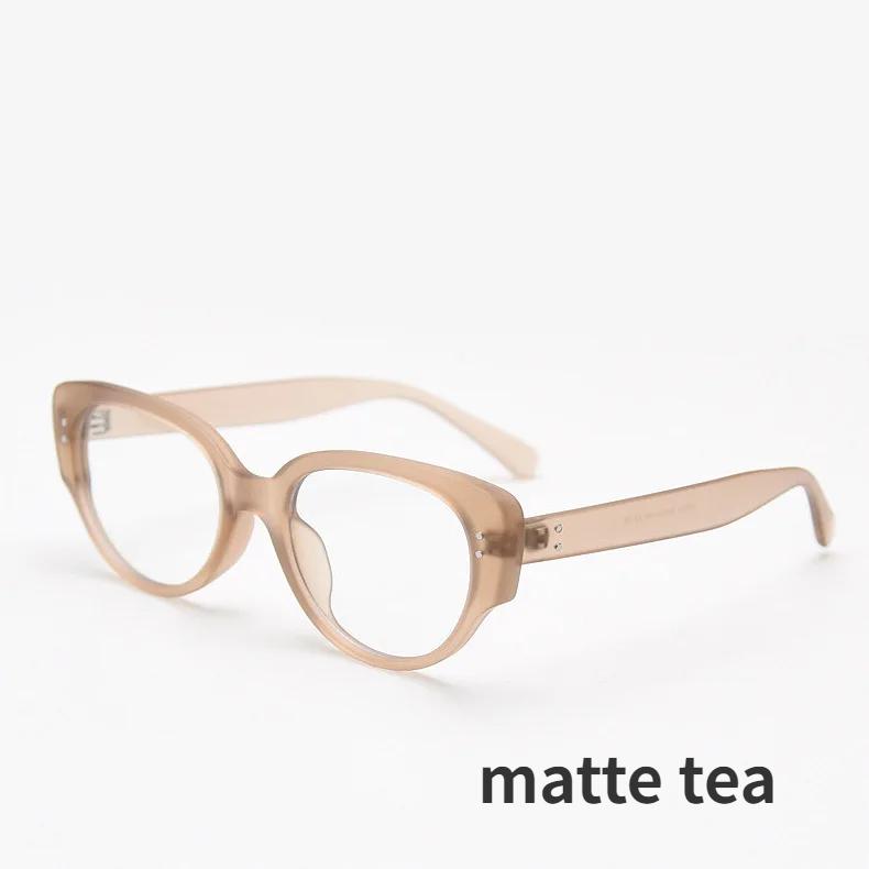 Occhiali da vista di lusso con finitura Cat Eye, miopia, unisex, occhiali da vista da vicino, anti-luce blu, diottrie negative