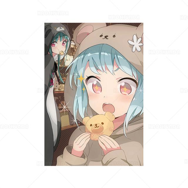 Canvas Painting Anime Posters Kuma Kuma Kuma Bear Yuna Fina Retro Poster Wall Decor Wall Art Picture Room Decor Home Decor