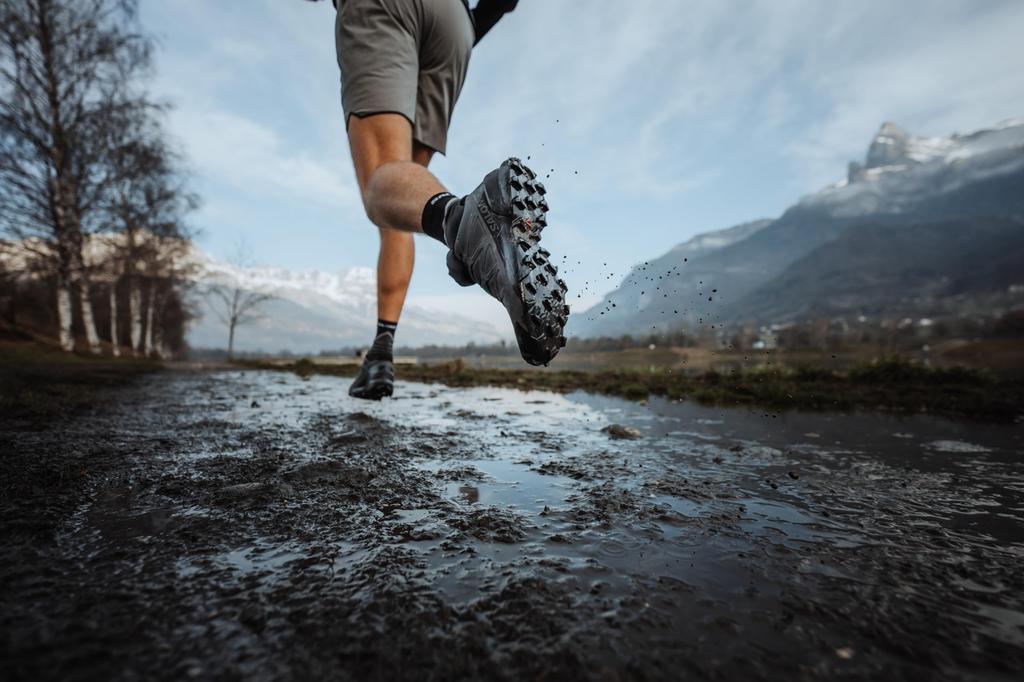 [Salomon] Men's Trail Running Shoes SPEEDCROSS – Magnet/Black/Phantom, Size 27.0 Cm