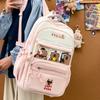 Schoolbag Kapibara Schoolbag Girls Cute Backpack Primary School Students High School Students Large Capacity Backpack Wholesale