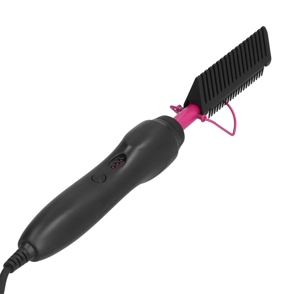 Multifunctional Hair Comb Wet and Dry Hot Heating Curling Straightening Tool