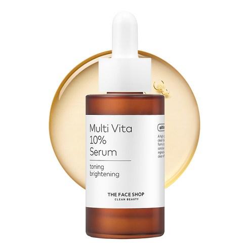 THE FACE SHOP Ultimate Multi Vita 10% Serum Brightening & Revitalizing Facial Serum 30ml