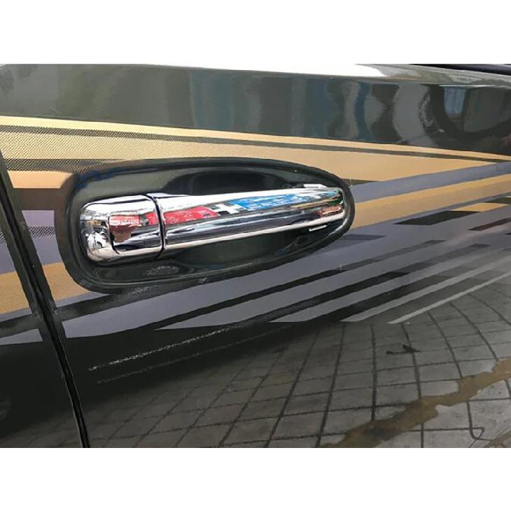 Accessories door handle cover Car door bowl pull chrome car-styling Exterior trim For Toyota Land Cruiser 200 2016- products