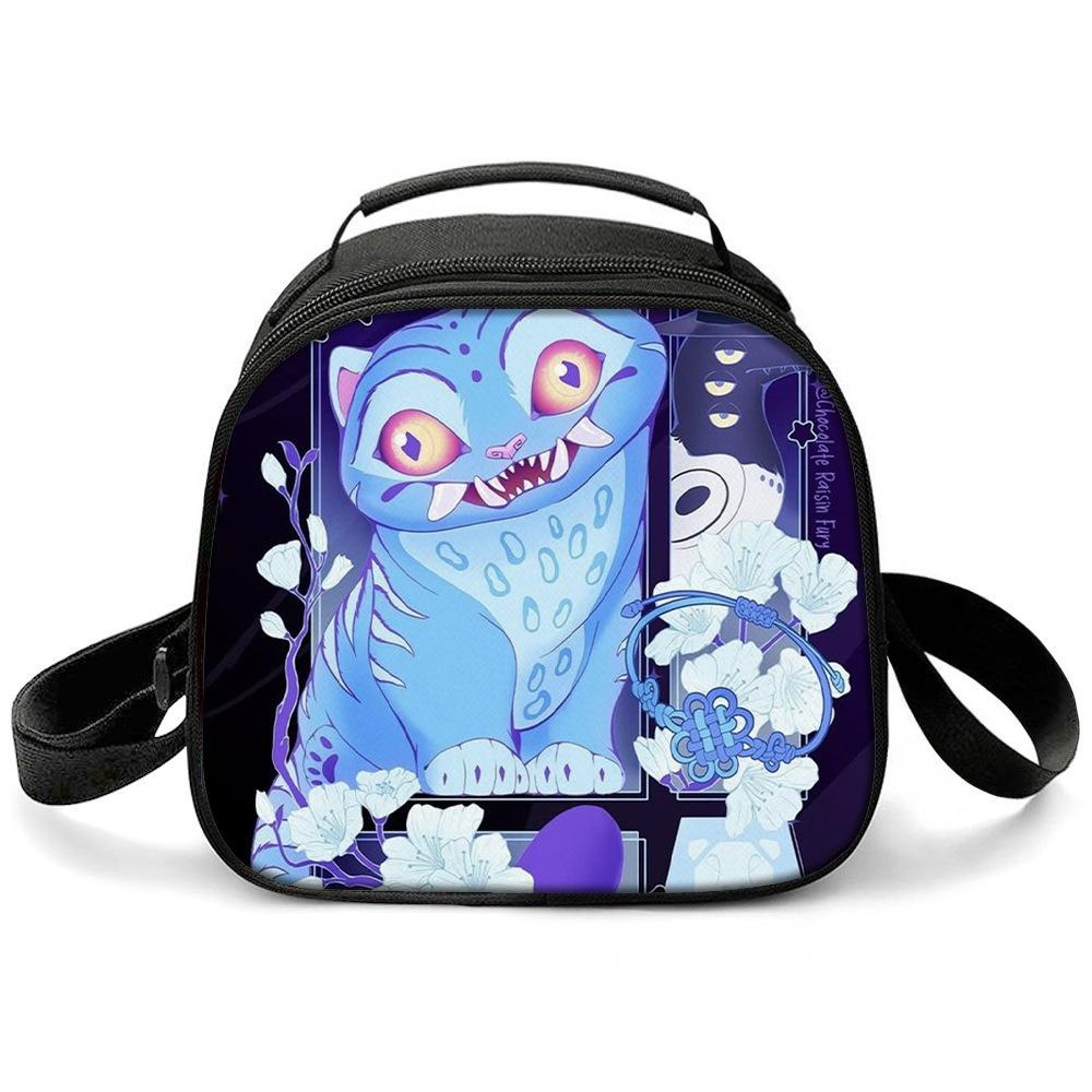 KPOP Witch Hunters Printed Cartoon Student Warm Lunch Bag Messenger Bag
