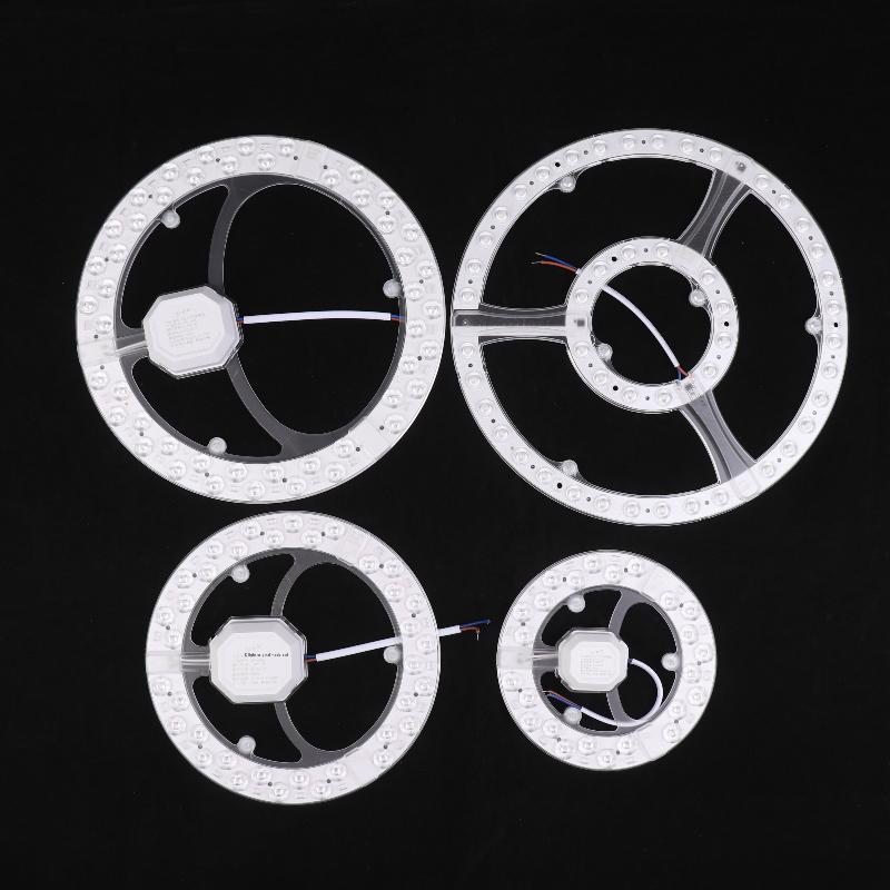 1Pcs 220V Ceiling Light Module Led Panel Light 24/36/48W Round Ring Replacement Led Light Board For Indoor Ceiling Lighting