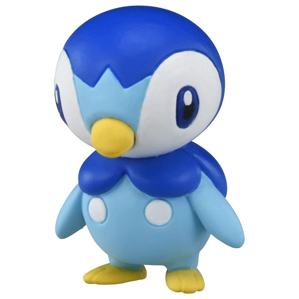 Takara Tomy Pokemon Moncolle Piplup Pokemon Toy for Ages 4 and Up MS-53
