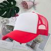 Summer Color Matching Truck Driver Sponge Net Cap Work Cap Volunteer Cap Duck Tongue