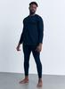 AIRIT [2 Pack] Soft Warm Inner T-Shirt Bk + Soft Warm Inner Tights Bk (A Type)