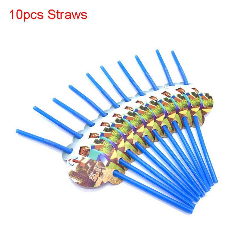 Shower Minecraft Baby Birthday Party Supplies Decoration Tableware Disposable