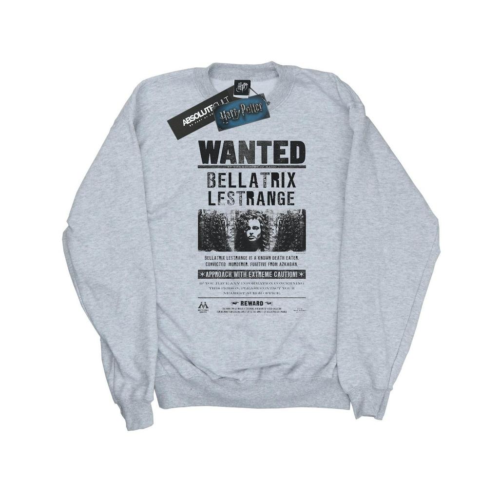 Harry Potter Girls Bellatrix Lestrange Wanted Sweatshirt
