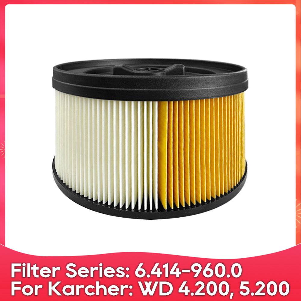 

Совместимость для ( Karcher WD 4.200, 5.200 M, 5.300 M, 5.500 M, 5.800 eco!огик, 6.414-960 ) Аксессуар-фильтр для пылесоса