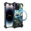 Etui Do Iphone 14 Pro, Ibizu Dropguard Ultra Z Magsafe, Van Gogh, Gwieździsta Noc