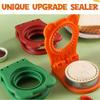 Sandwich Cutter og Sealer DIY Decruster Sandwicher Flott for frokost, appelsin