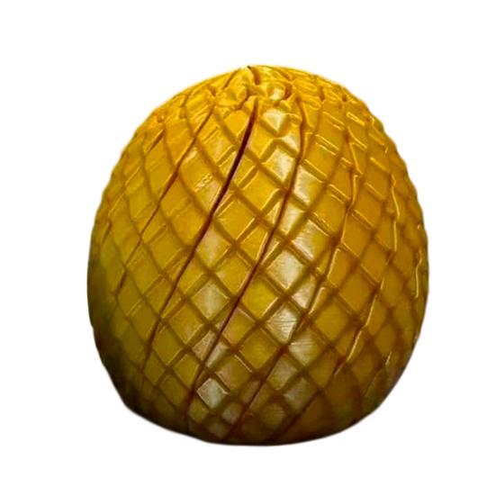 Twist Fidget Dragon Egg 3D Printed Spiral Dragon Egg Sensory Toy Rotating Stress Relief Egg Spinner for Easter Basket Stuffers S