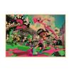 Splatoon Warriors Anime Poster - Retro Kraft Paper Wall Art for Game Rooms & Cafes
