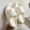 2025 Luxury Women's Soft-Bottom Indoor Slippers for Summer - Light Step Design for Bathroom and Home