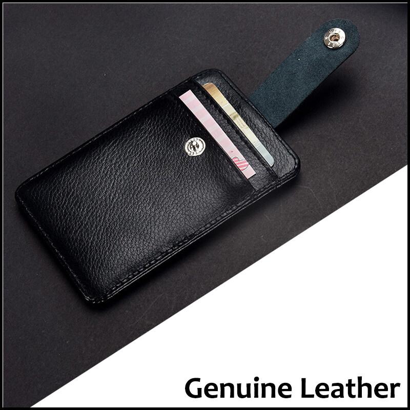 Echte leren ID-kaarthouders Zakelijke mode Werkkaarthouder met nylon koord ID-borstkaarten Naamplaatje