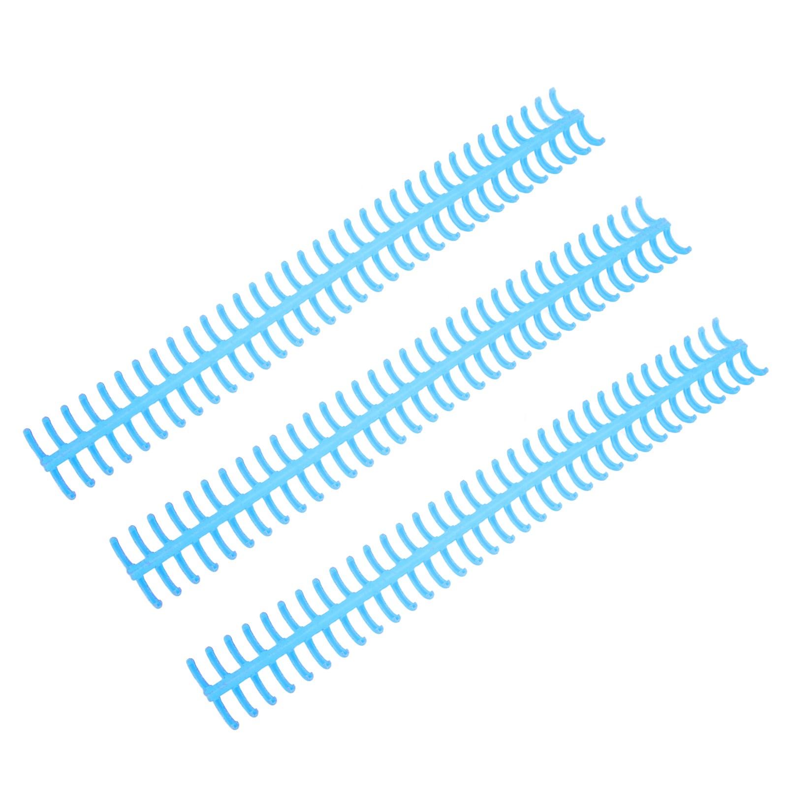 10 шт Пластиковые разъемные кольца для переплета на 34 отверстия диаметр 12 мм 809₽