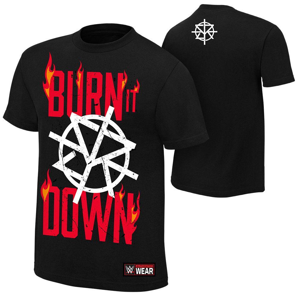 

Одяг WWE Короткий рукав Зовнішній одяг Футболка Seth Rollins Змагальний одяг Чоловічий Фітнес Фанати Спорт Вільний топ S