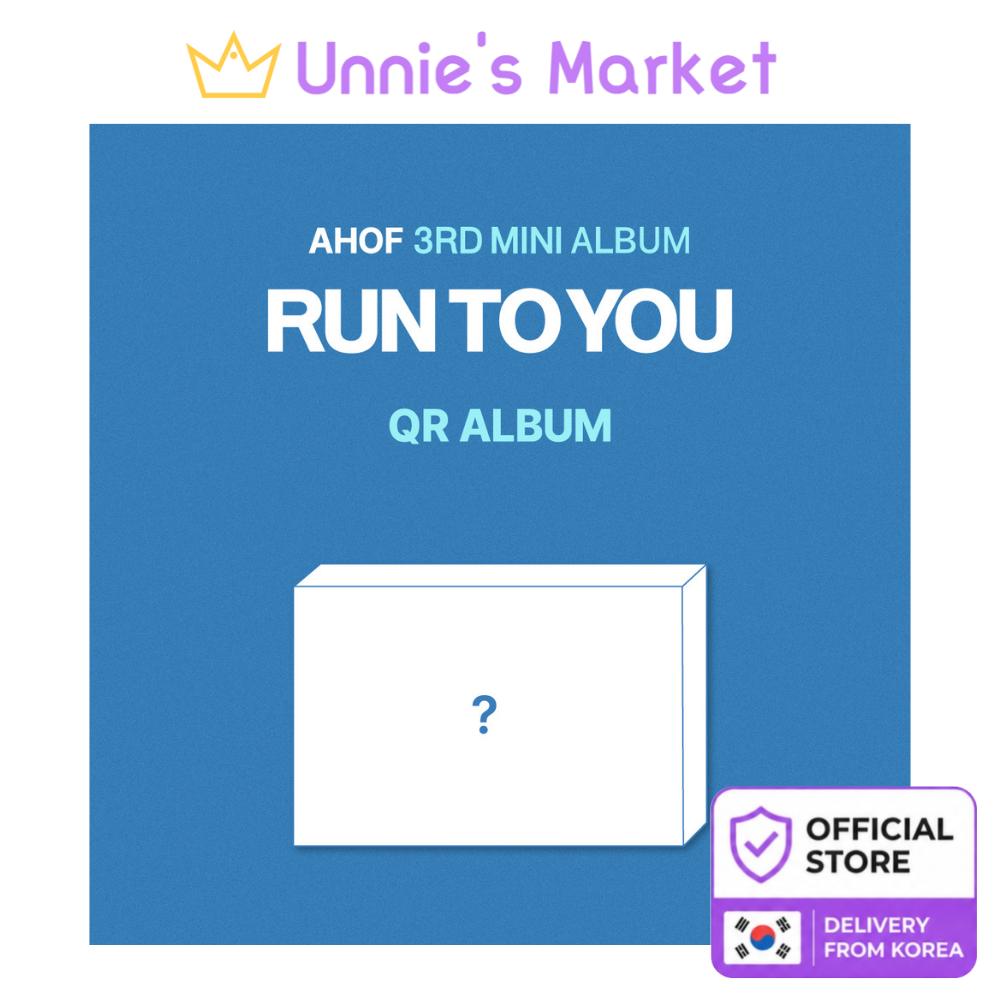 [Предзаказ] AHOF [RUN TO YOU] QR-альбом Вер.. / 3-й мини-альбом + подарок в подарок QR Ver. (CD X)