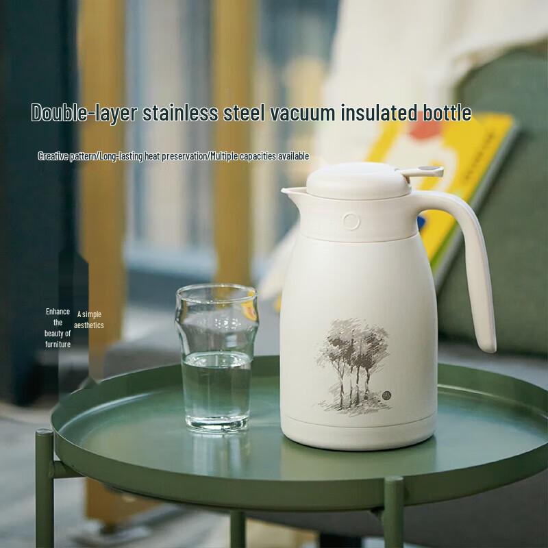 OPUS Rhythmist 1500 мл Двустенный Вакуумный Термос-Чайник из Нержавеющей Стали 316 1500ml
