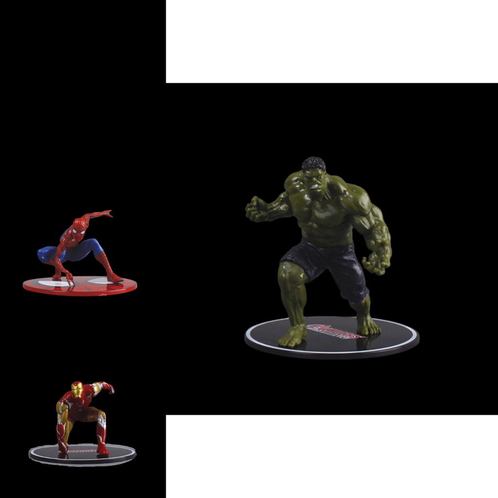 Marvel Avengers Doll Action Figure Toys Set For Kids Ironman Spiderman Hulk Captain America
