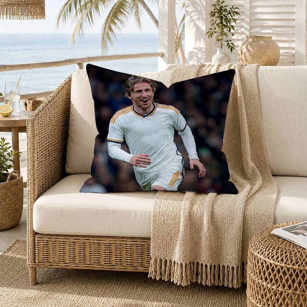 Luka Modric Pillow Case for Sofa Living Room Home office Decor Protective Cover